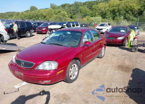 2002 Mercury Sable Ls Premium from USA, damaged, VIN 1MEFM55S32G618511
